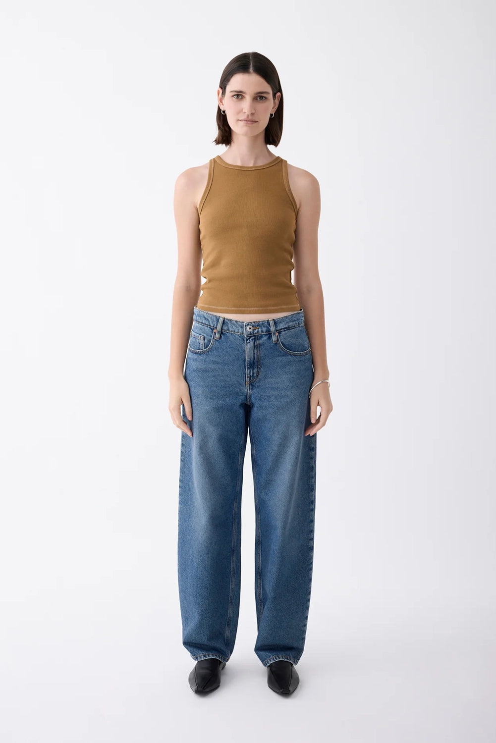 Outland Denim | Avril Mid Slouchy Wide Jean - Heirloom – Hollie Rose