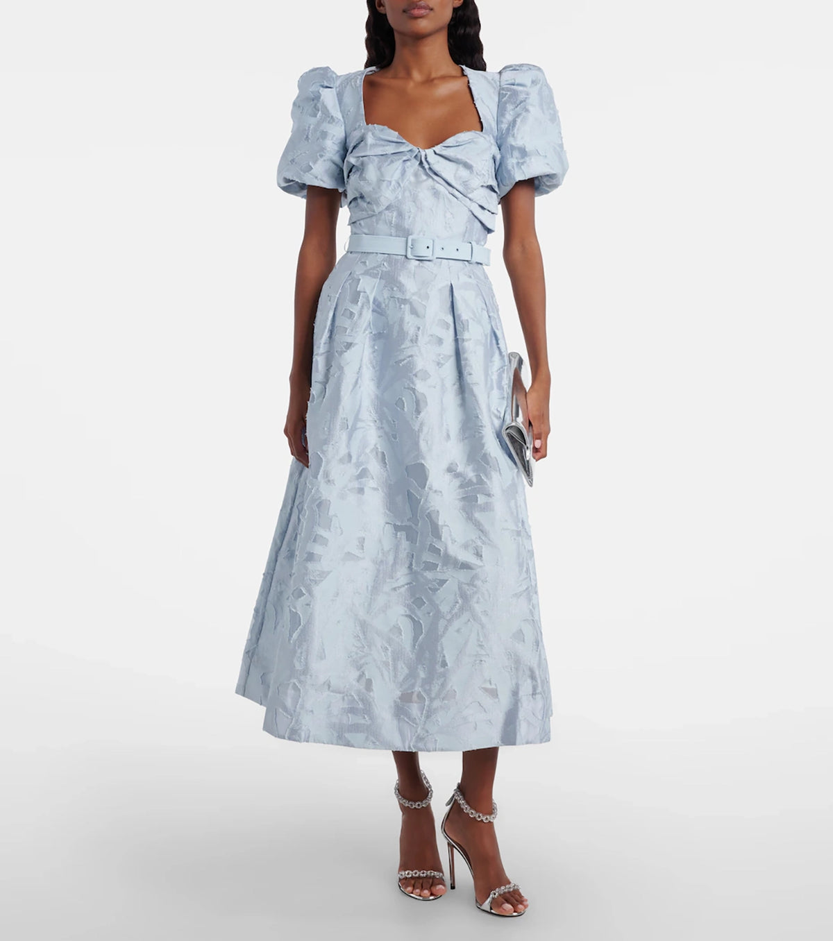 REBECCA VALLANCE | ANNELI MIDI - SOFT BLUE