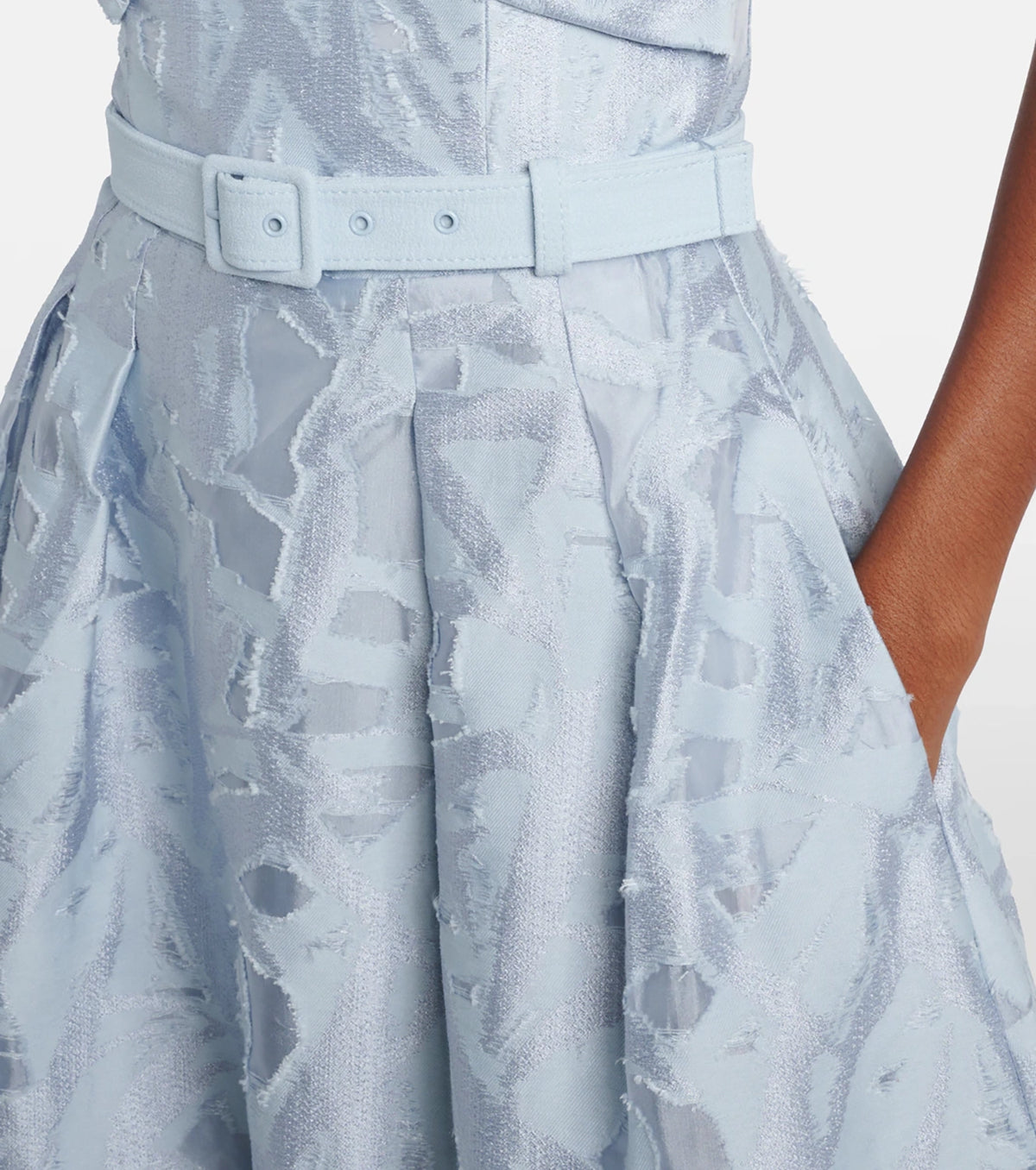 REBECCA VALLANCE | ANNELI MIDI - SOFT BLUE