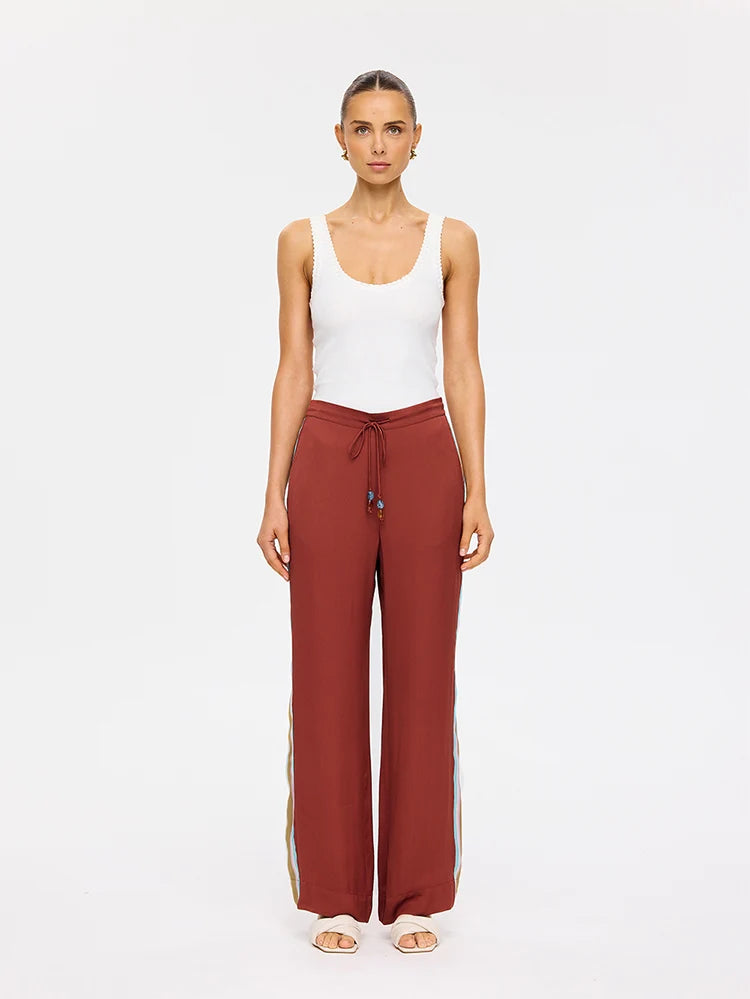 KIVARI | Enzo Pant - Maroon