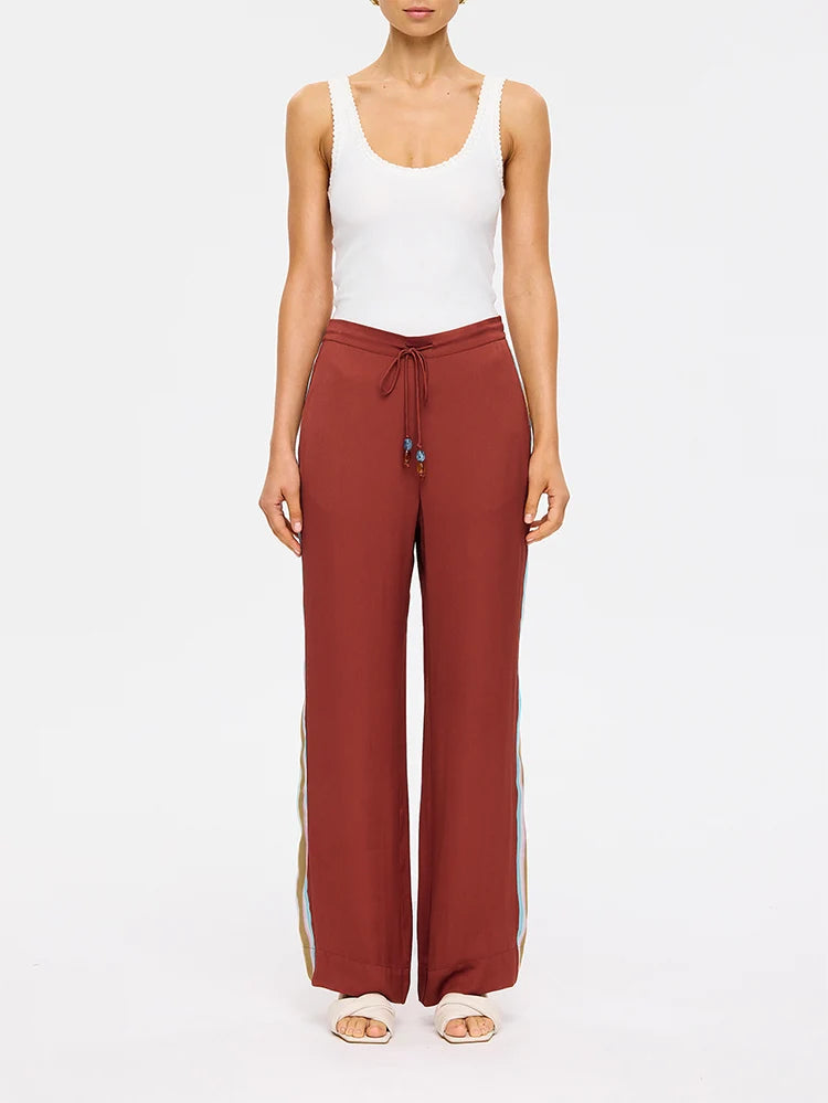 KIVARI | Enzo Pant - Maroon