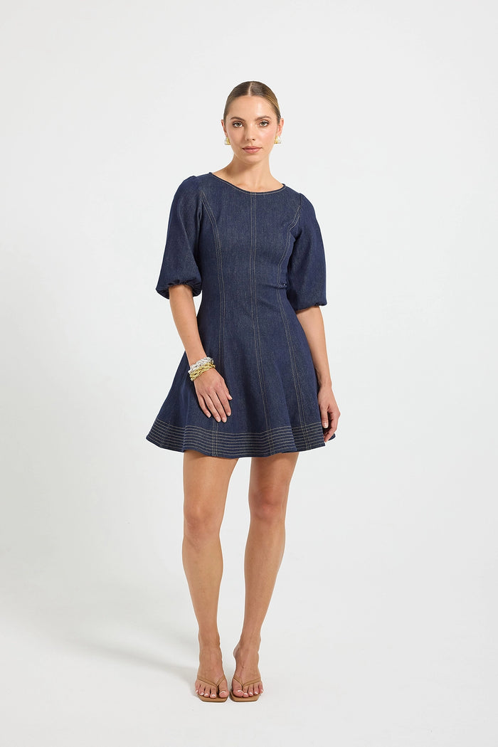 Pasduchas | Indie Mini Dress - Indigo