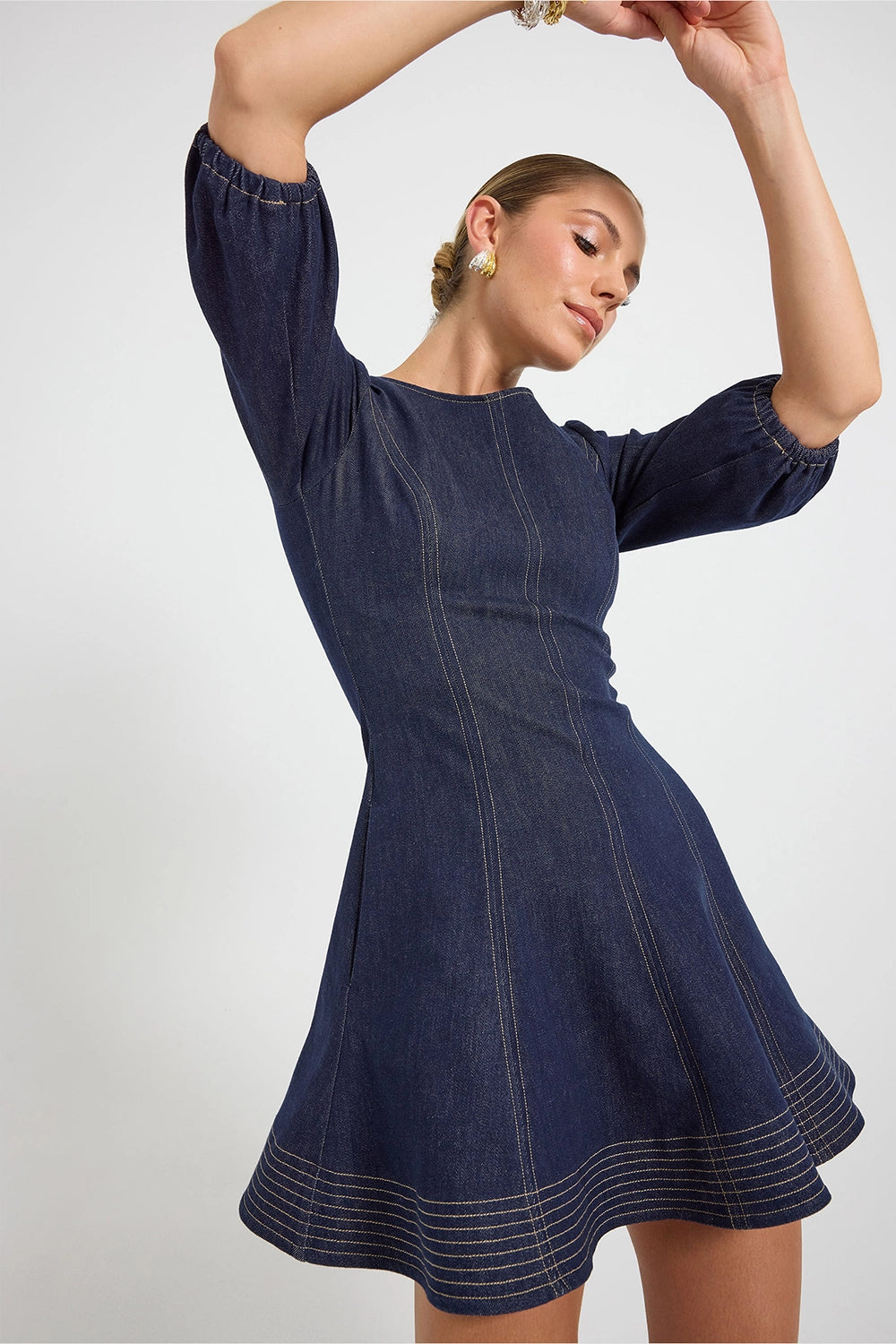 Pasduchas | Indie Mini Dress - Indigo