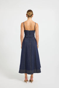 Pasduchas | Indie Flared Midi - Indigo