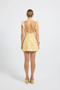 Pasduchas | Palma Mini Dress - Pink Palm