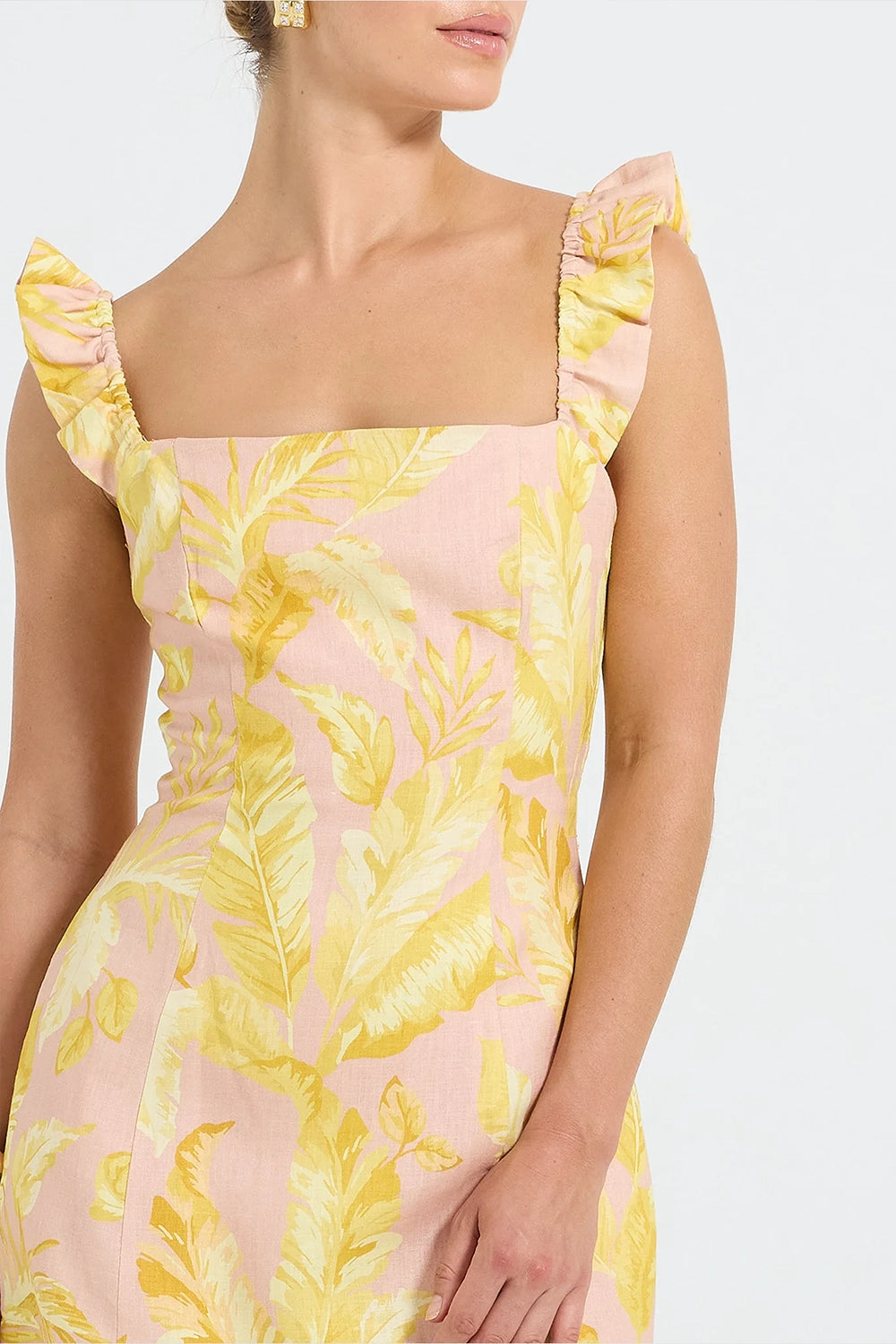 Pasduchas | Palma Mini Dress - Pink Palm