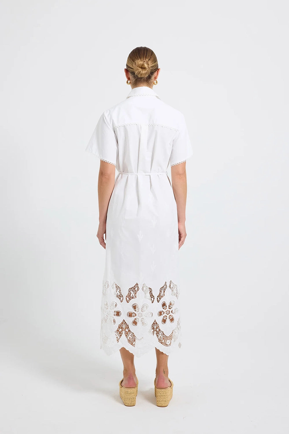 Pasduchas | Orla Shirt Midi - White