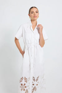 Pasduchas | Orla Shirt Midi - White