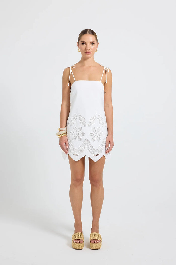 Pasduchas | Orla Mini Dress - White
