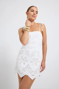 Pasduchas | Orla Mini Dress - White