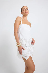 Pasduchas | Orla Mini Dress - White