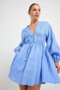 Pasduchas | Vera Mini Dress - Ocean