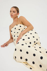 Pasduchas | Sophia Maxi - Cream/Black