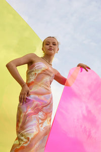 Pasduchas | Siren Strapless Midi - Pearl