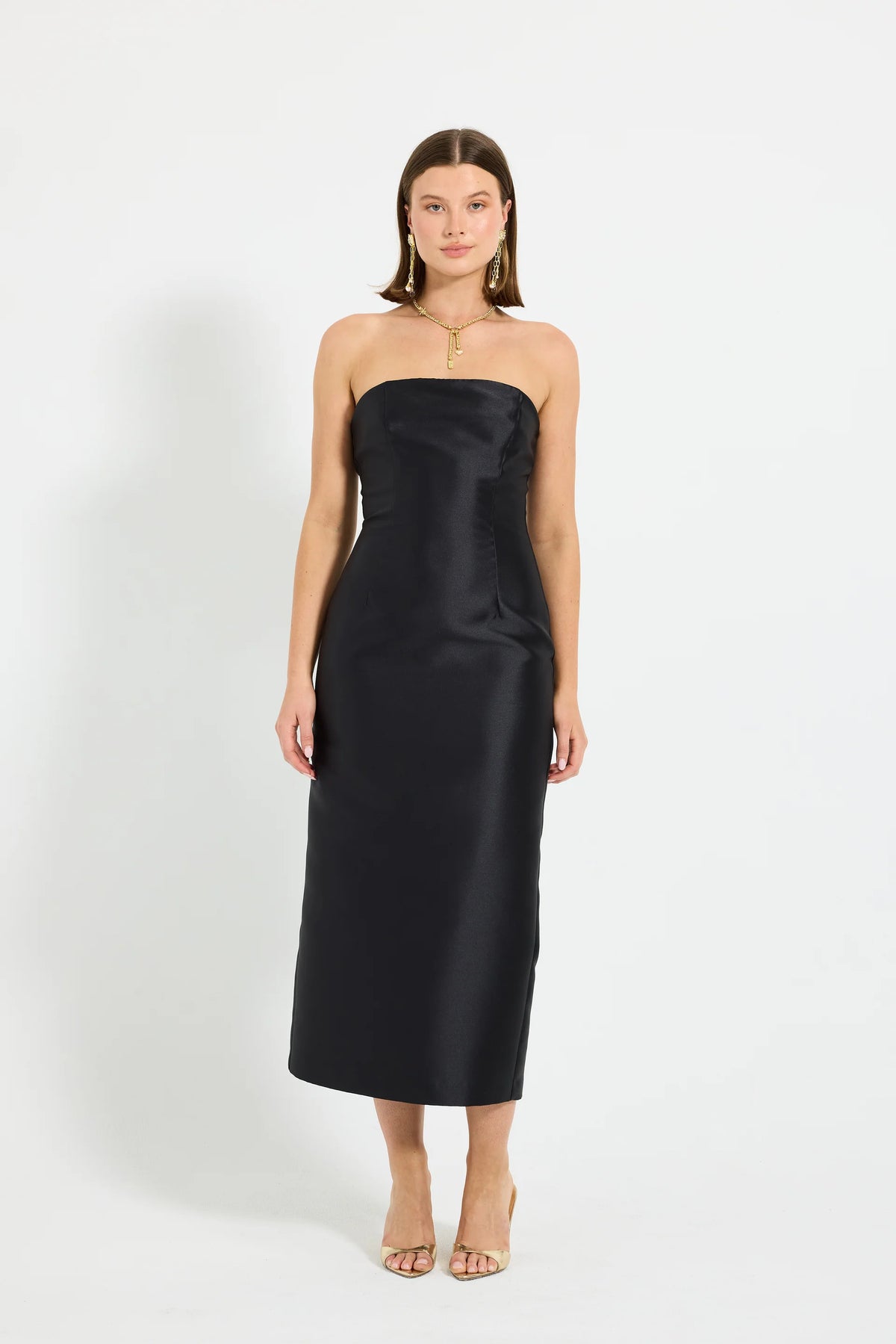 Pasduchas | Pippa Fitted Midi - Black