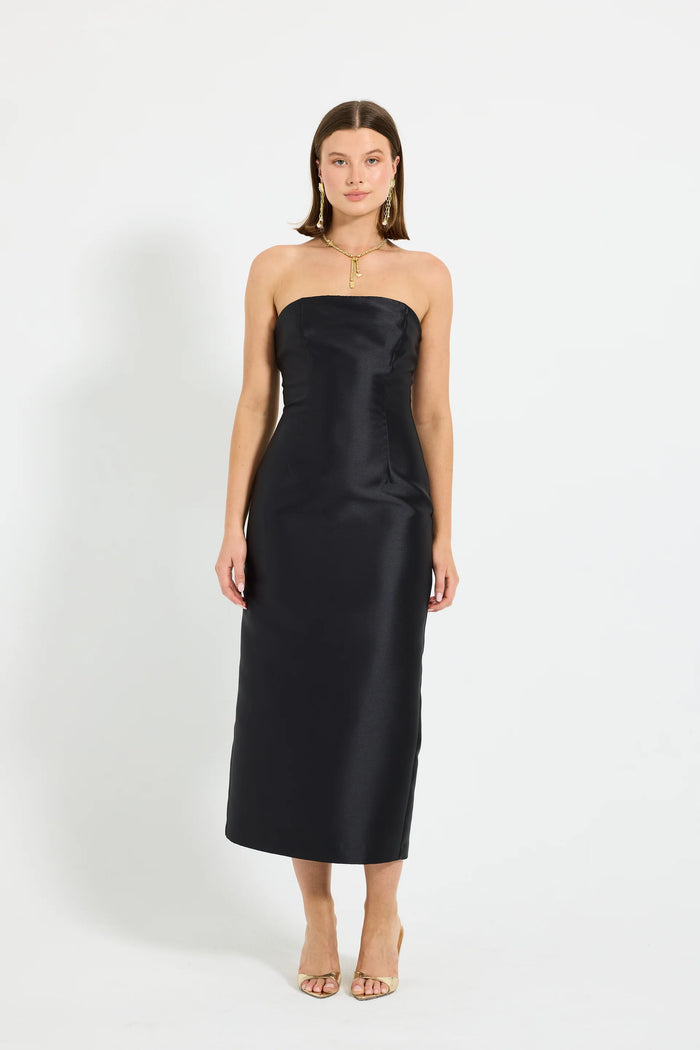 Pasduchas | Pippa Fitted Midi - Black