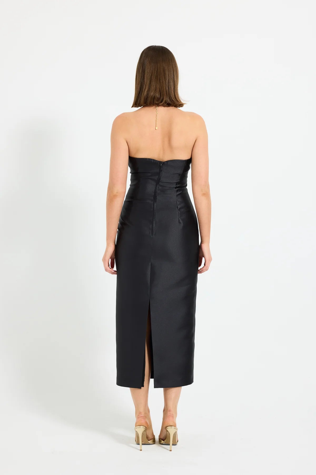 Pasduchas | Pippa Fitted Midi - Black
