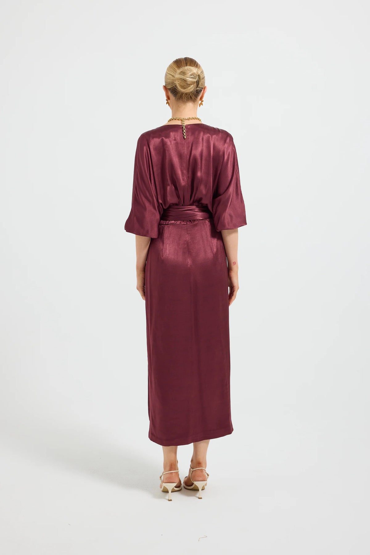 Pasduchas | Quinn Wrap Midi - Cherries Jubilee