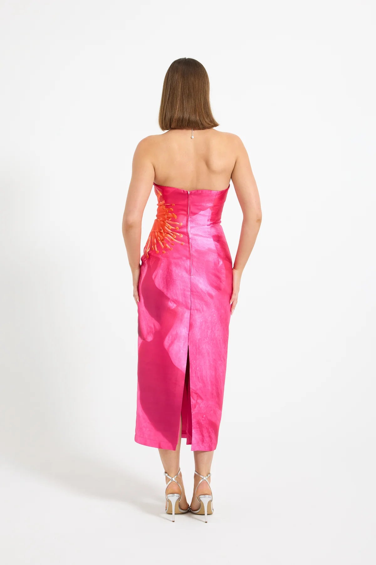 Pasduchas | Thea Fitted Midi - Pink Camellia