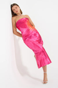 Pasduchas | Thea Fitted Midi - Pink Camellia