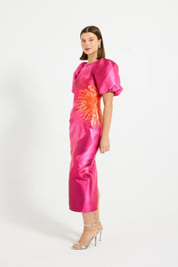 Pasduchas | Thea Sleeve Midi - Pink Camellia
