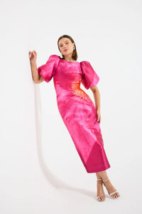 Pasduchas | Thea Sleeve Midi - Pink Camellia