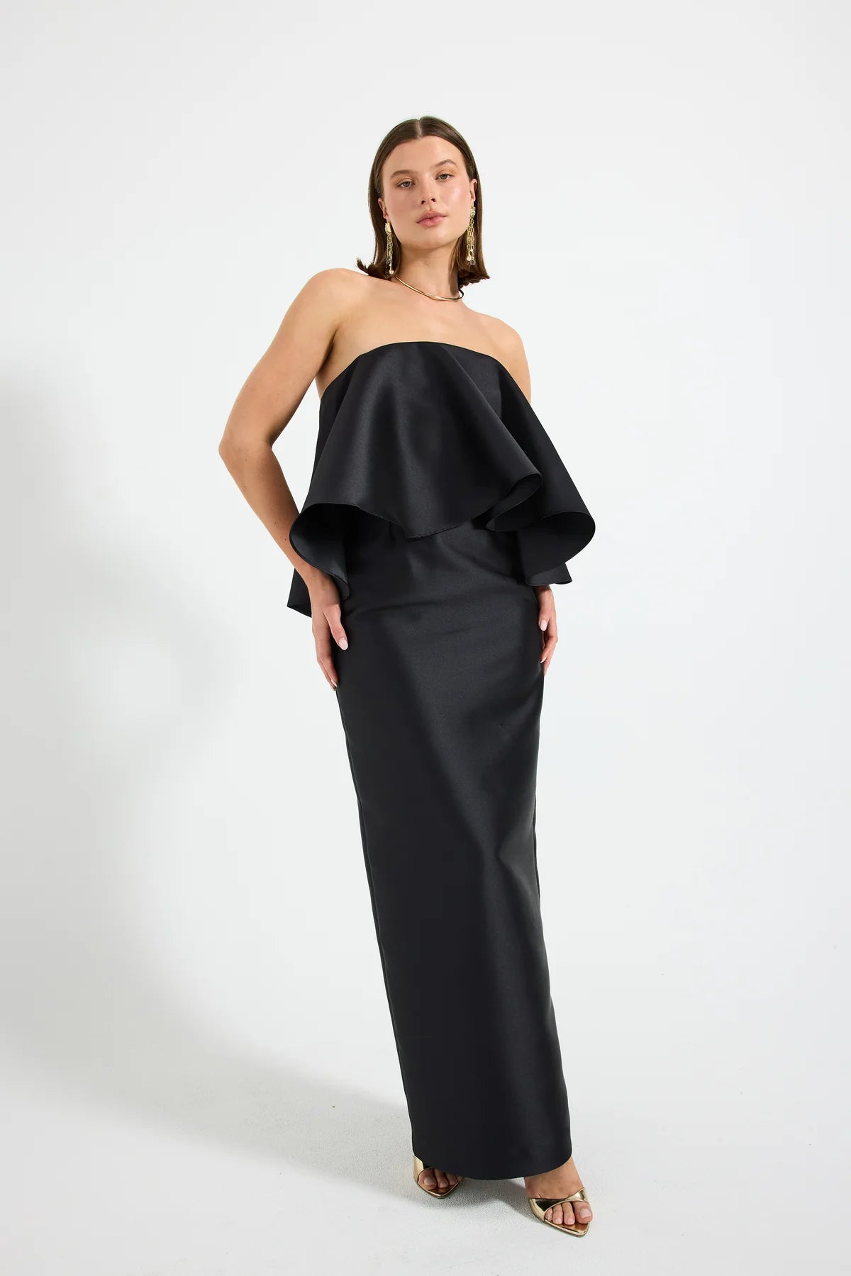 Pasduchas | Pippa Drape Maxi - Black