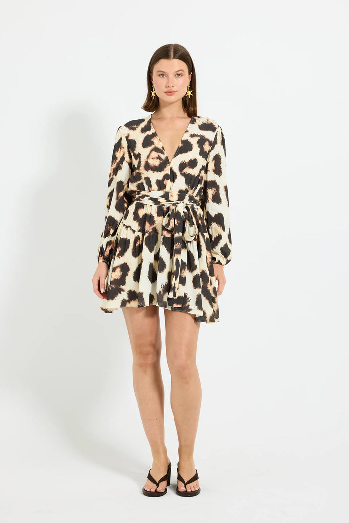 Pasduchas | Alba Mini Dress - Leopard