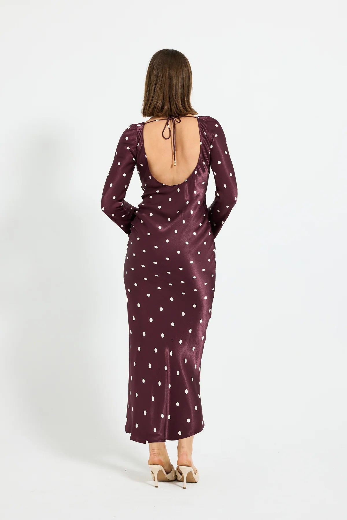 Pasduchas | Rowan Cowl Sleeve Maxi - Blackberry Spot