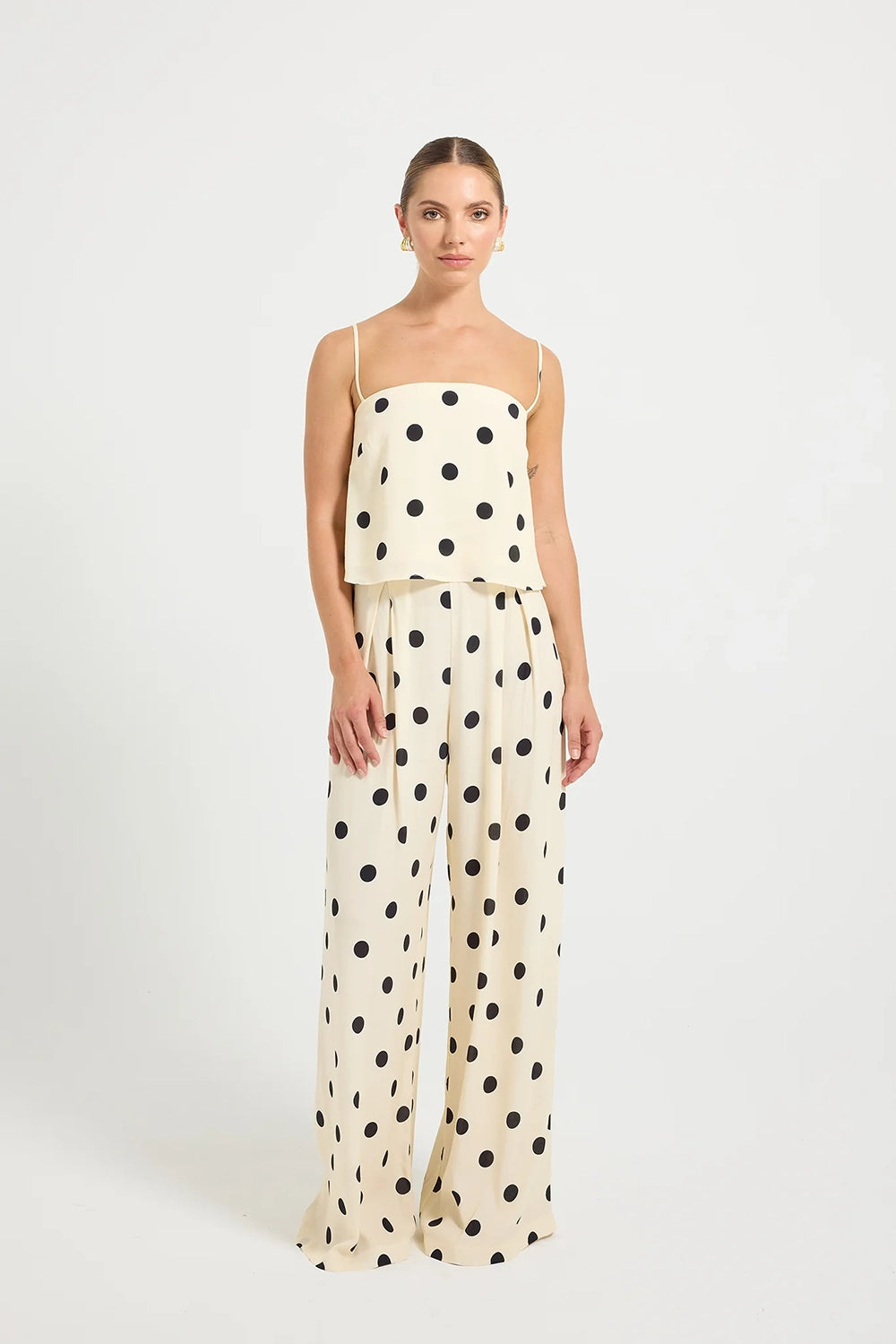 Pasduchas | Sophia Pant - Cream/Black