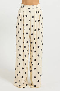 Pasduchas | Sophia Pant - Cream/Black