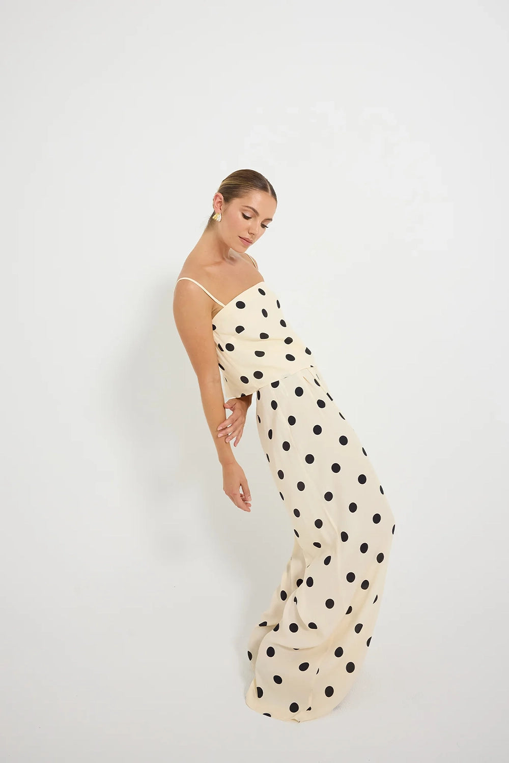 Pasduchas | Sophia Pant - Cream/Black