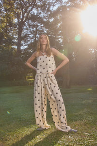 Pasduchas | Sophia Pant - Cream/Black