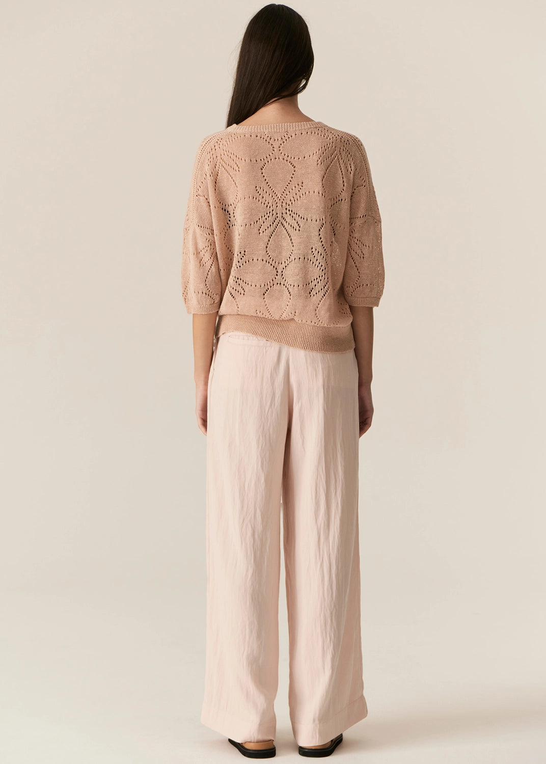 POL | FAIRE BELT PANT - BLUSH