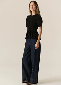 POL | CARSEN FULL LENGTH PANT - DARK WASH