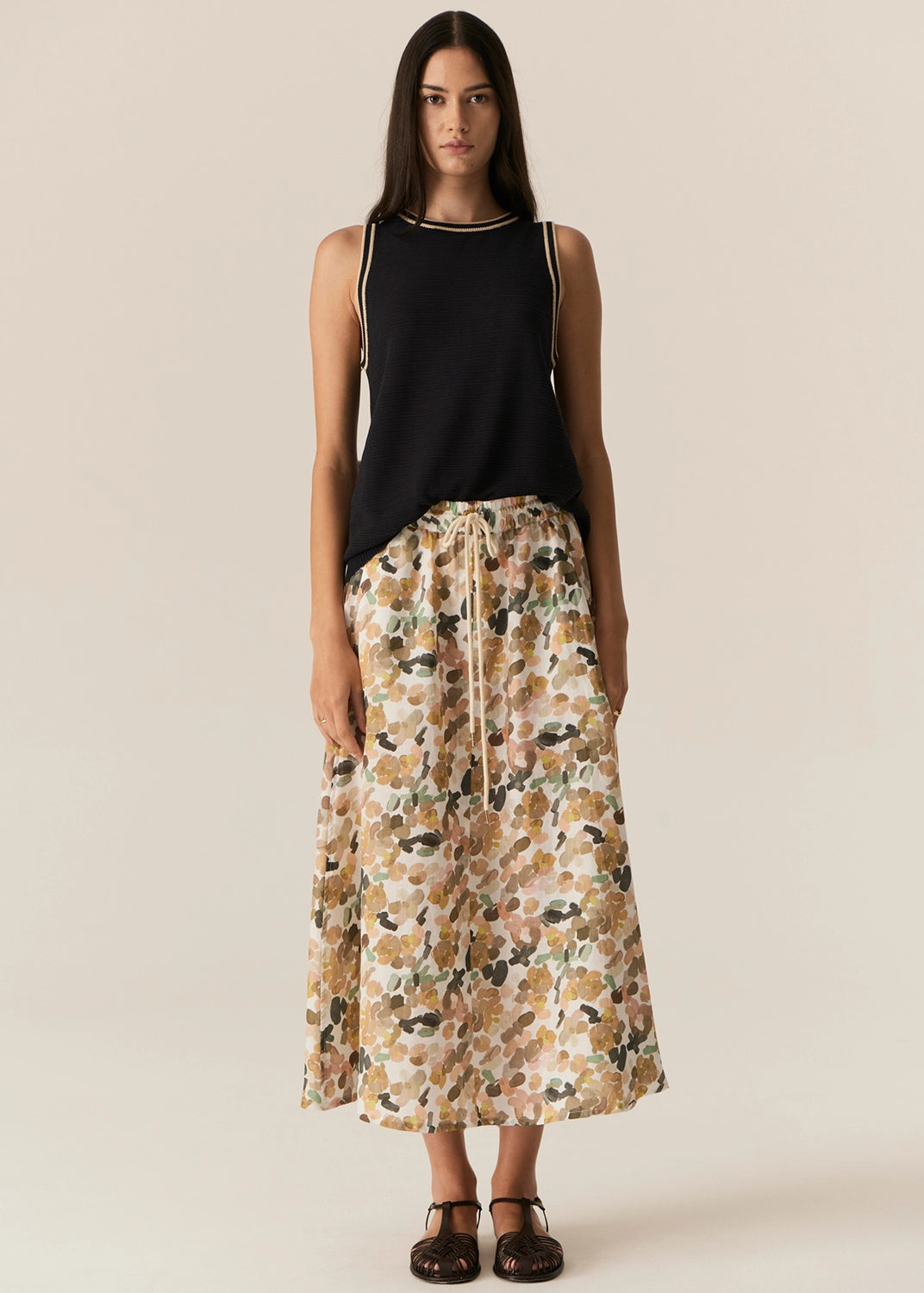 POL | SPECKLE SKIRT - SPECKLE PRINT
