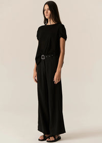 POL | ZONE CAP TEE - BLACK