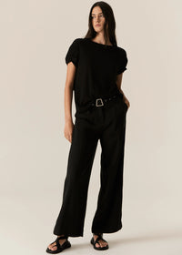 POL | ZONE CAP TEE - BLACK