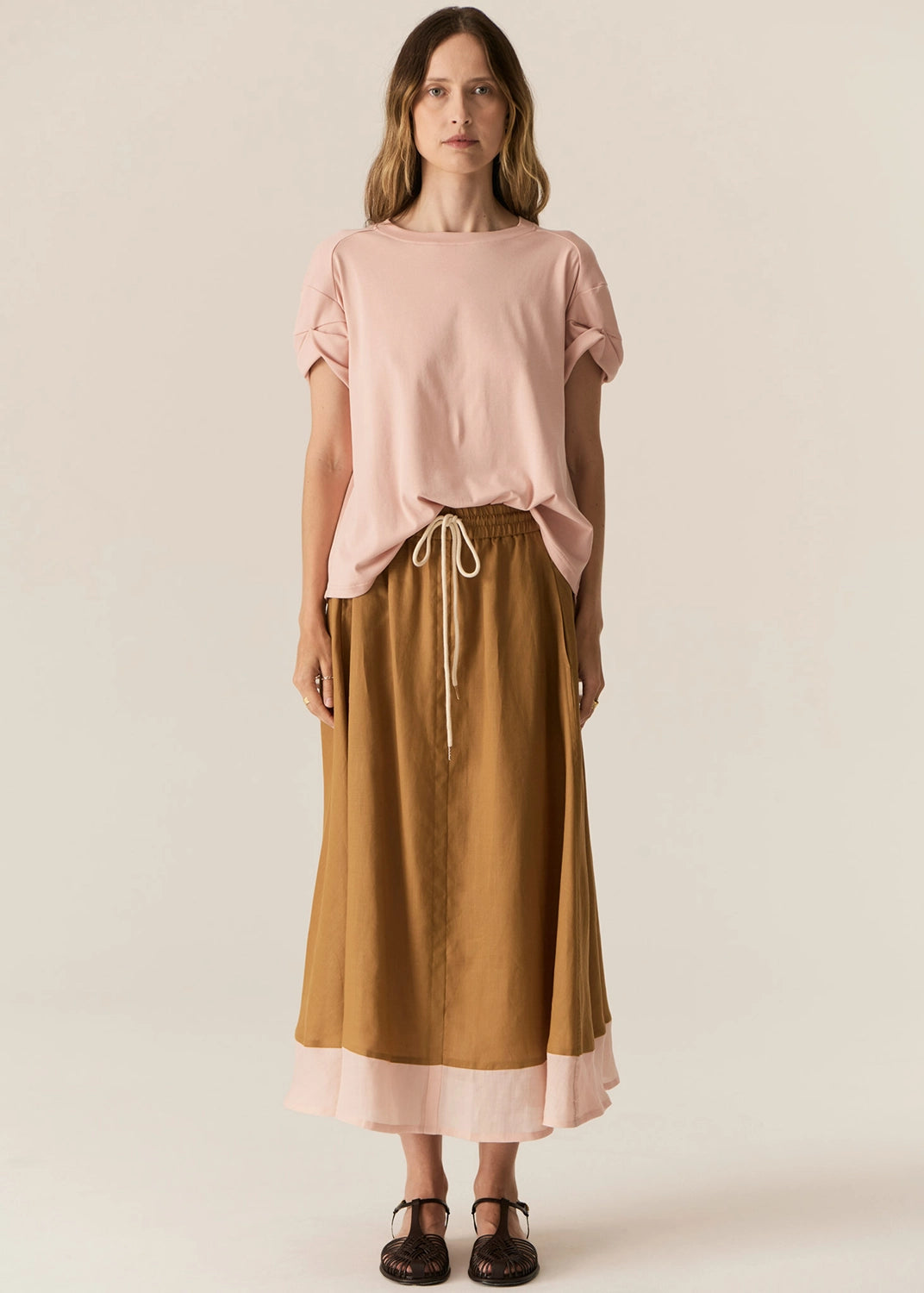 POL | ZONE CAP TEE - BLUSH