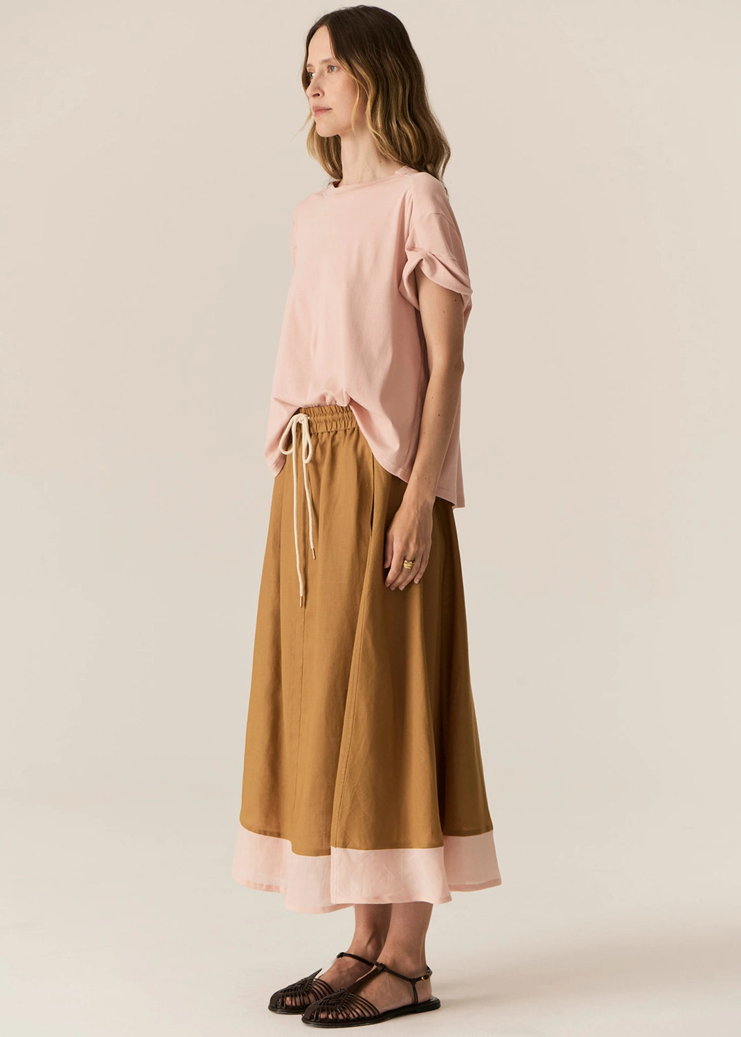 POL | ZONE CAP TEE - BLUSH