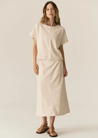 POL | BELMOND SKIRT - ECRU