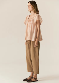 POL | ELEA PINTUCK TOP - PINK