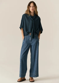 POL | CARSEN FULL LENGTH PANT - LIGHT WASH