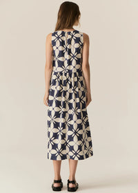 POL | TURIN TANK DRESS - BLUE TURIN