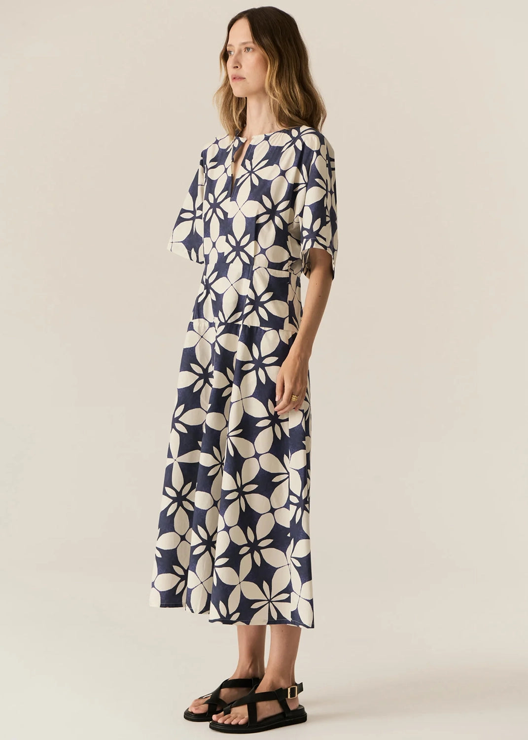 POL | TURIN DRESS - BLUE TURIN