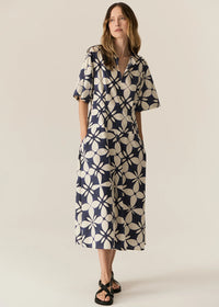 POL | TURIN DRESS - BLUE TURIN