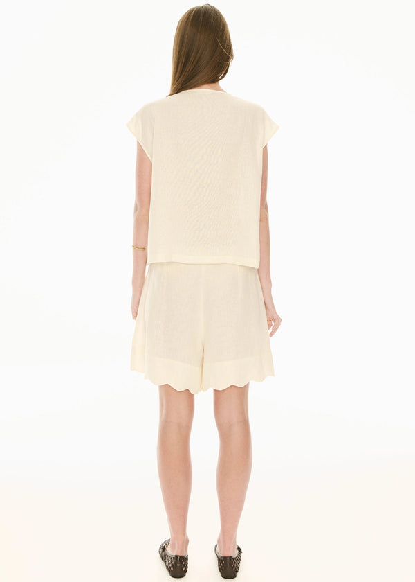 POL | SAFRIA TOP - IVORY