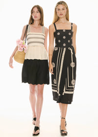 POL | BUOY SWIMSUIT - BLACK/PEBBLE