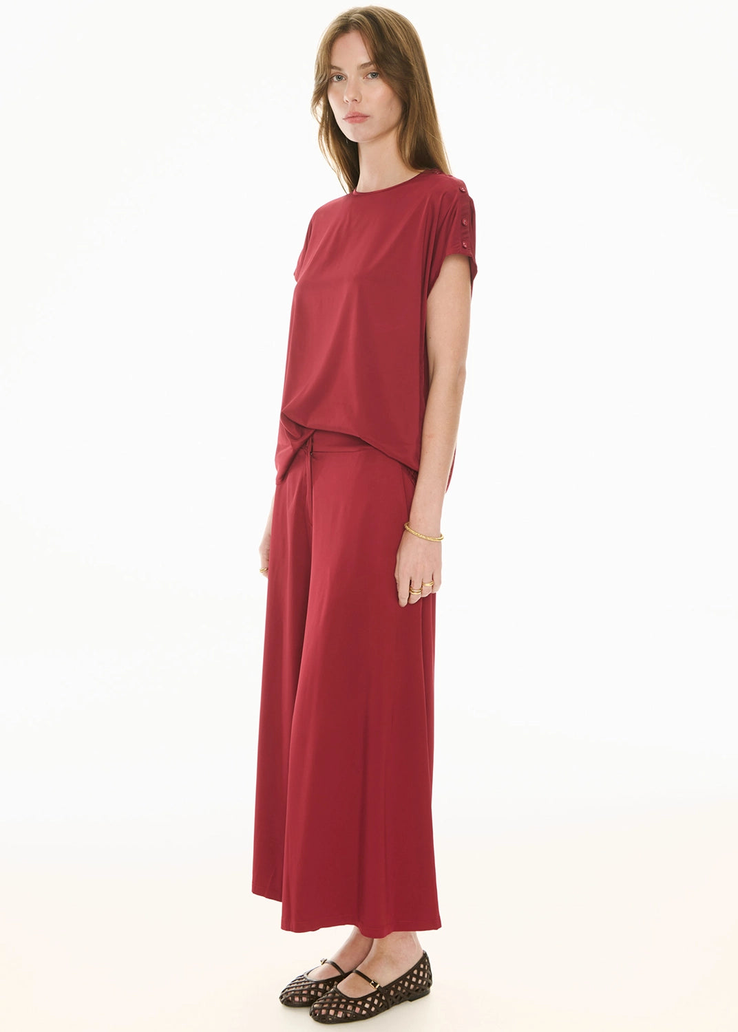 POL | RUNE PANT - RED