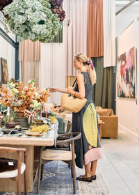 POL | BELLE PRINT TANK DRESS - ART PRINT